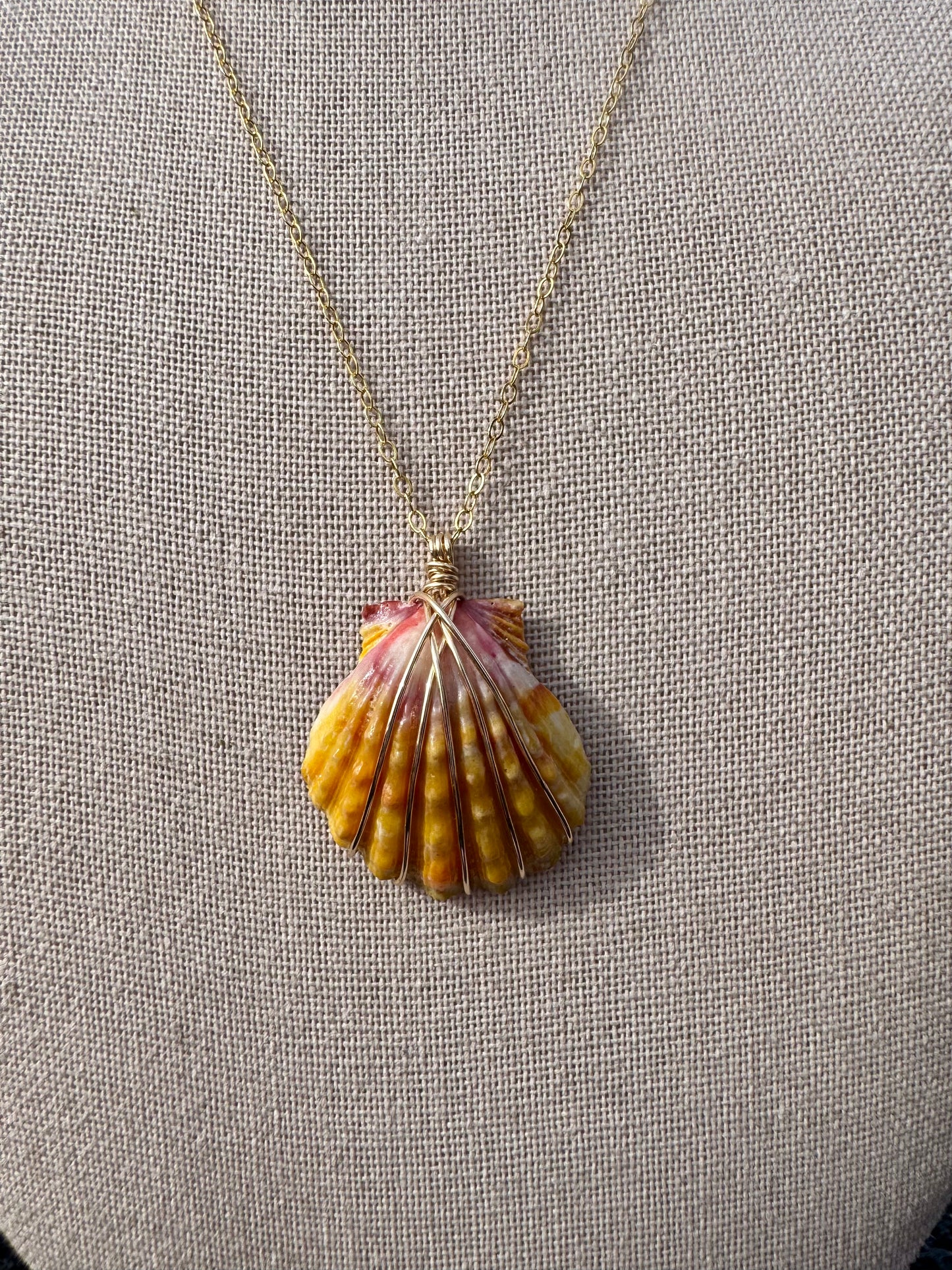 Sunrise Shell Necklace