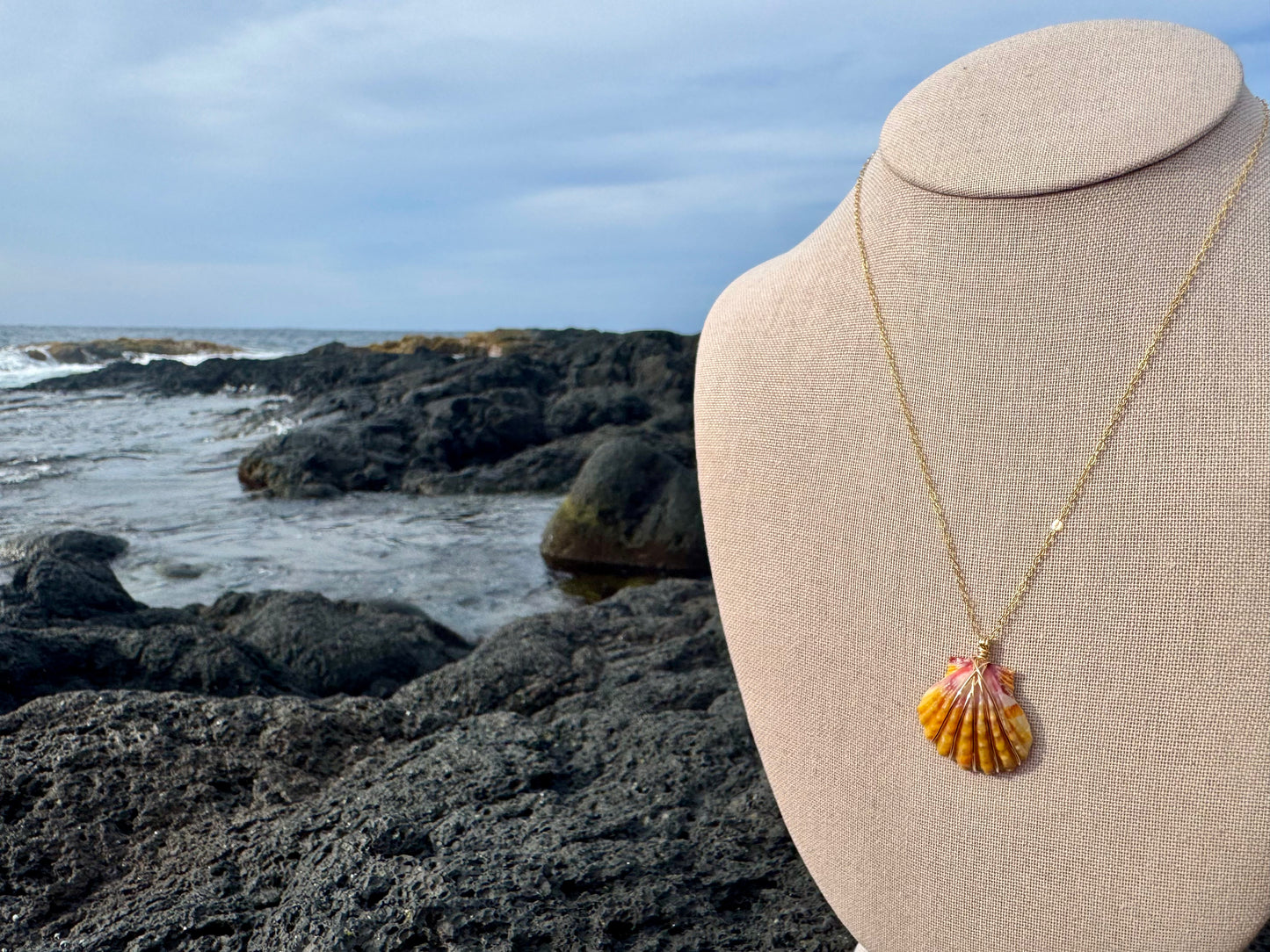 Sunrise Shell Necklace